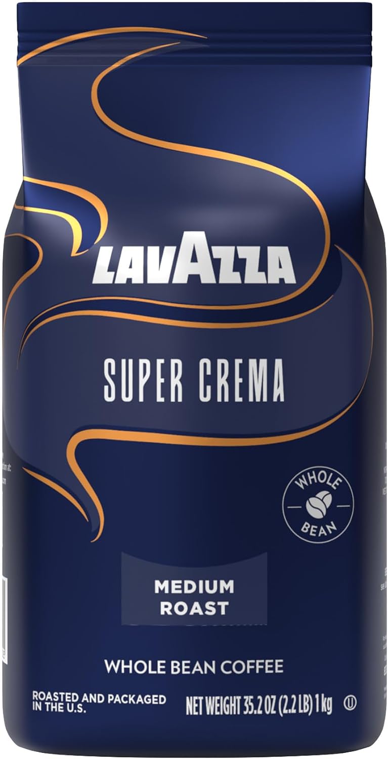 Lavazza Super Crema Whole Bean Coffee