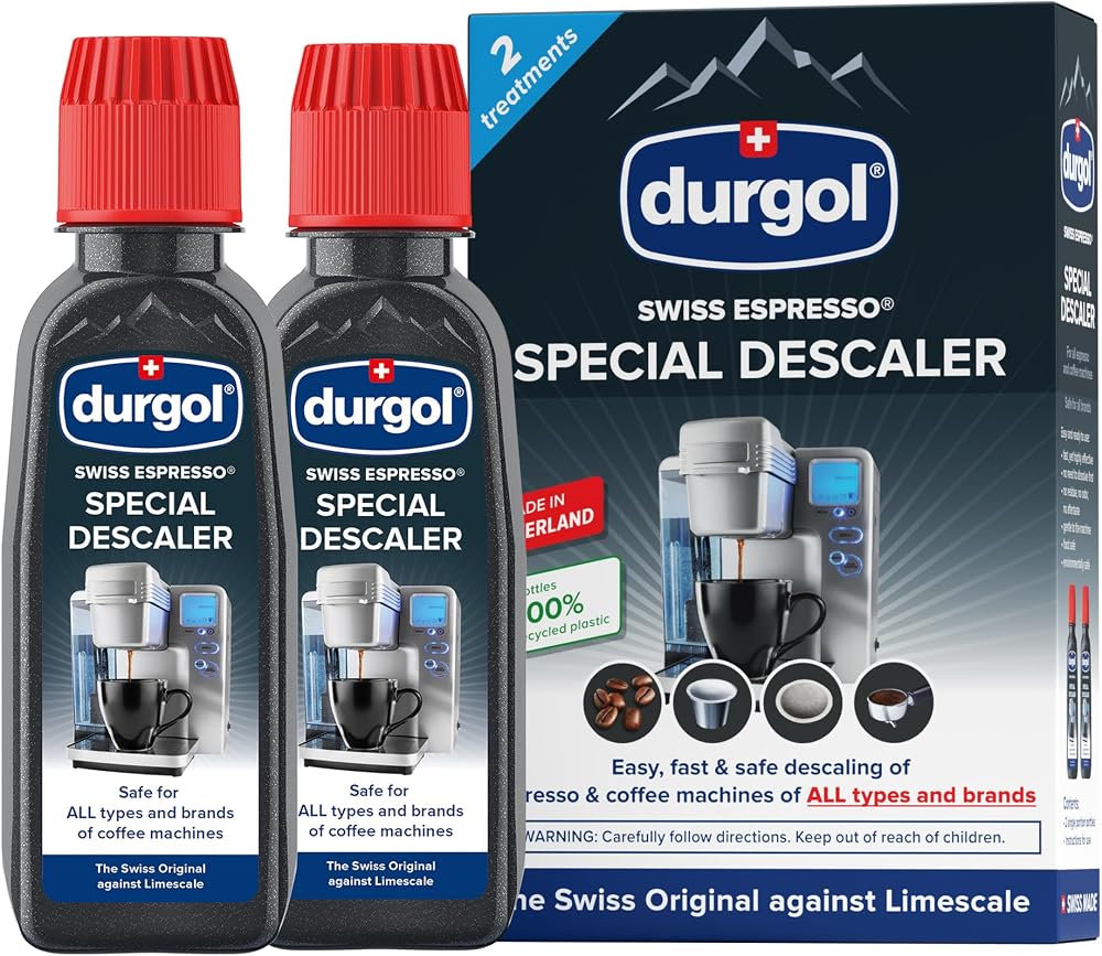 Durgol Swiss Espresso descaler for all coffee and espresso machines