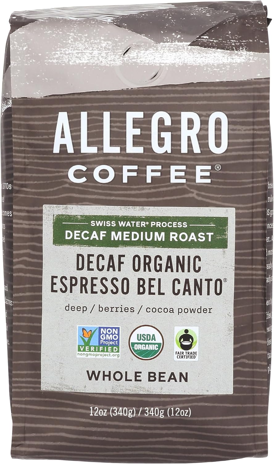 Allegro Bel Canto Decaf (Organic)