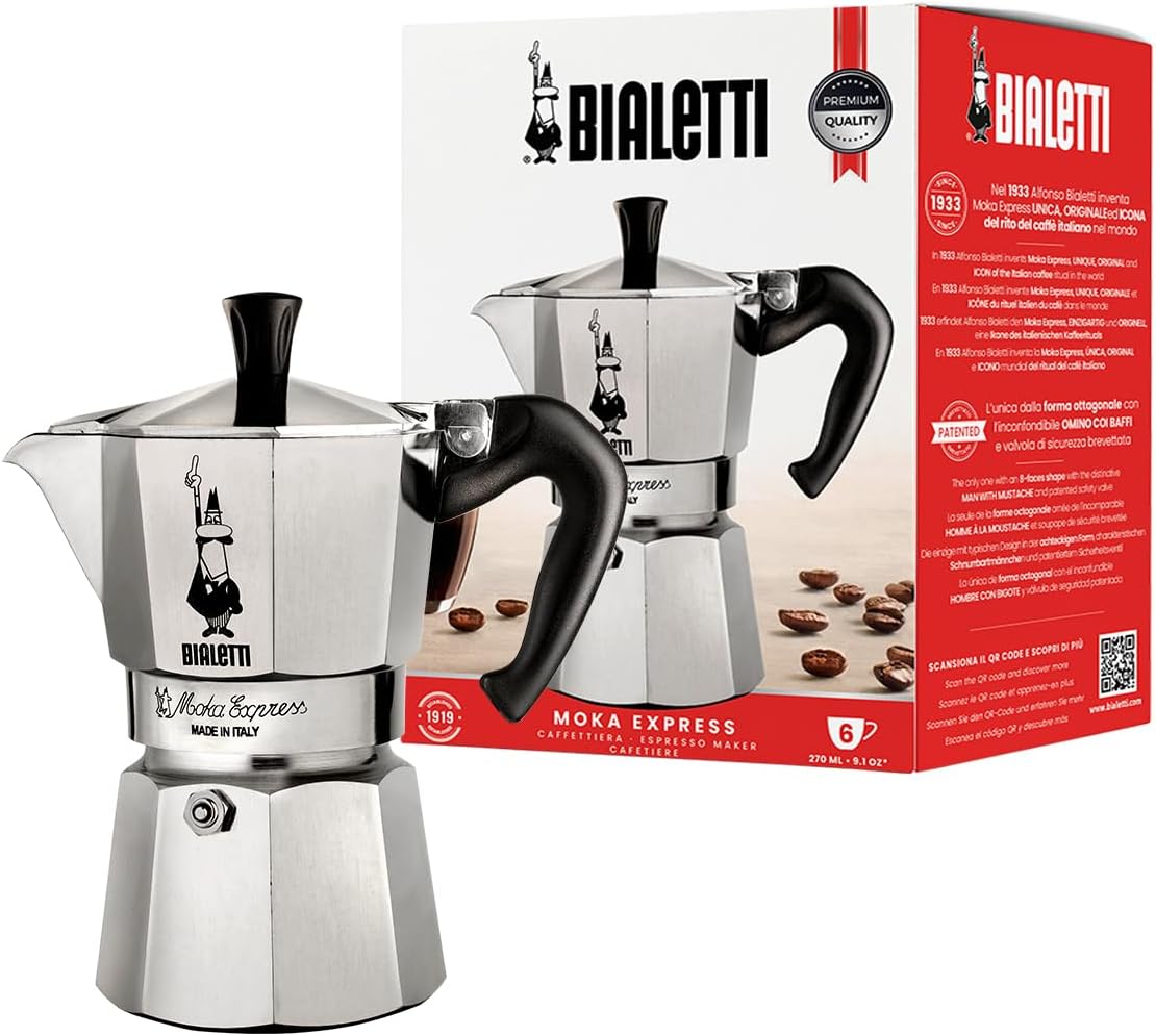 Bialetti Moka Express (6-Cup)