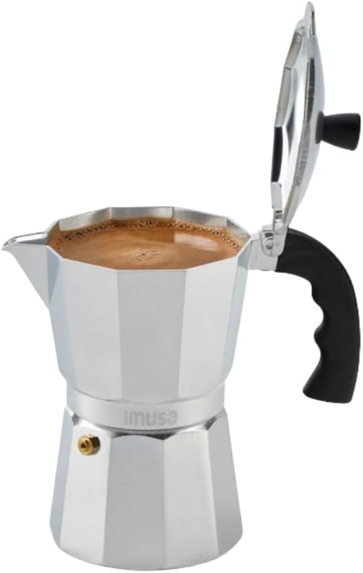 Imusa Stovetop Espresso Maker (6-Cup)