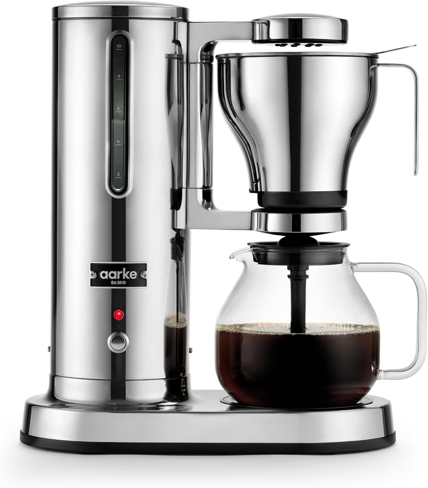 aarke Drip Coffee Maker with 42oz Glass Carafe