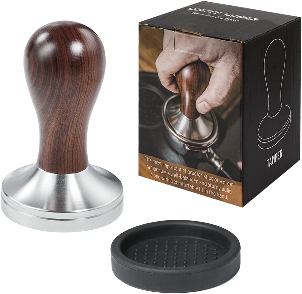 Espresso Tamper with Tamper Mat (Starter Set)